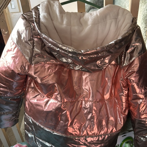 Girls free country Large (14) puffer coat - Picture 4 of 4